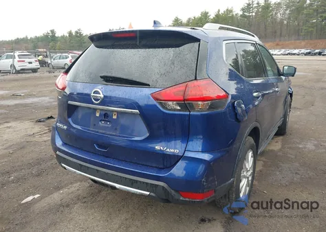 2017 Nissan Rogue Sv z USA, uszkodzony, nr VIN 5N1AT2MM7HC815645
